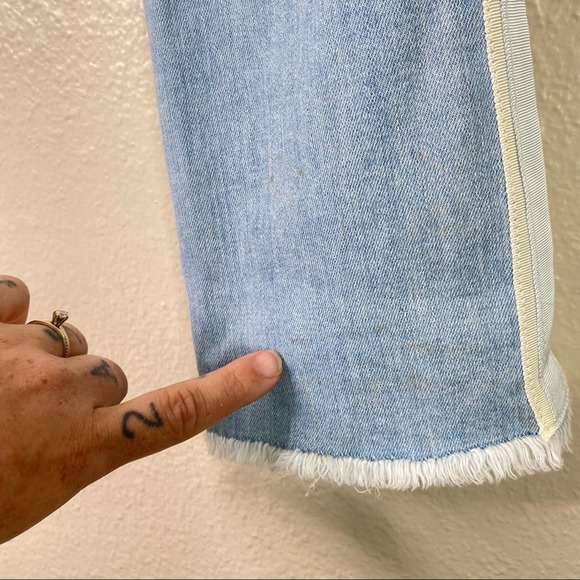 Veronica Beard High Rise Kick Flare Crop Jeans - Picture 12 of 12